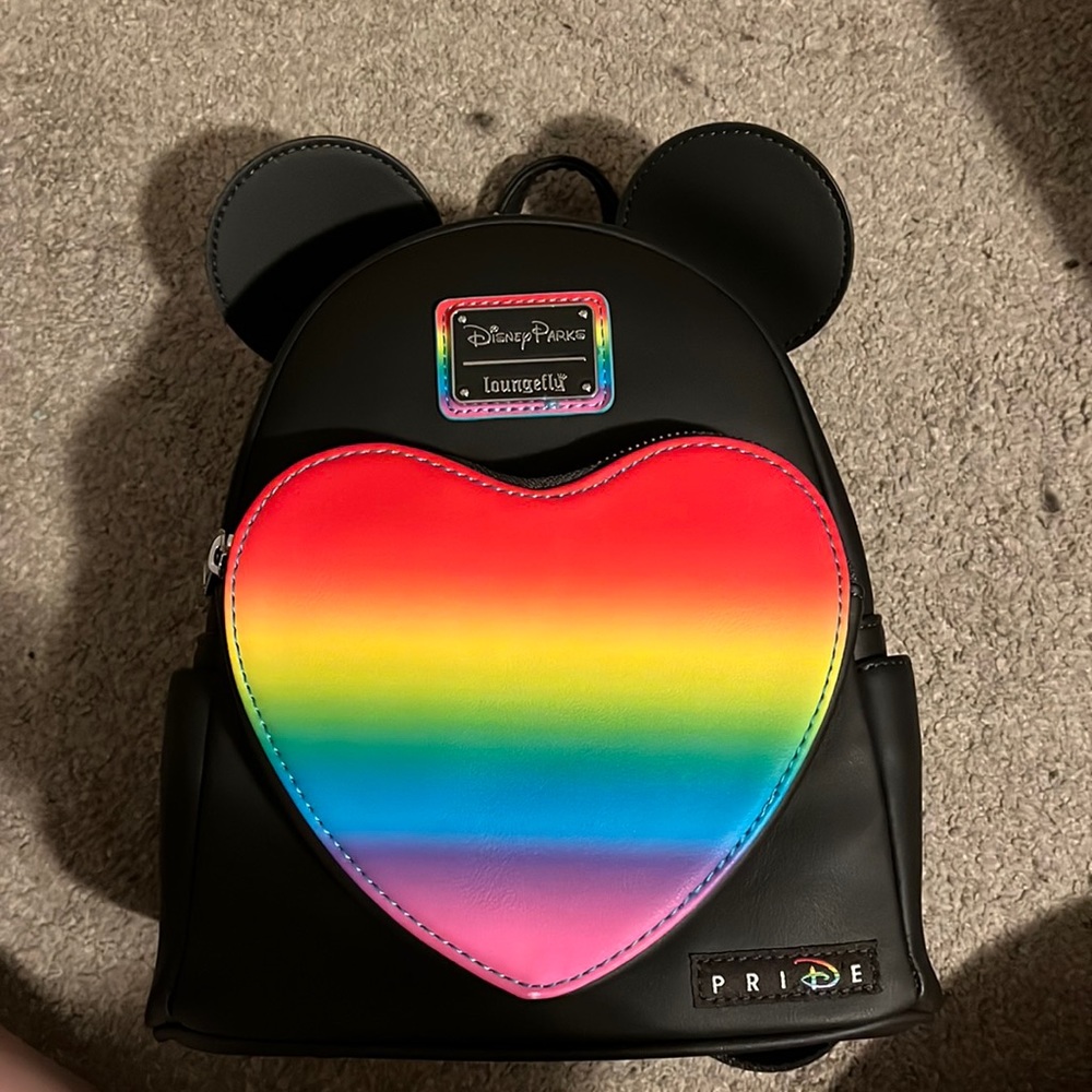 Nwt Disney parks pride loungefly